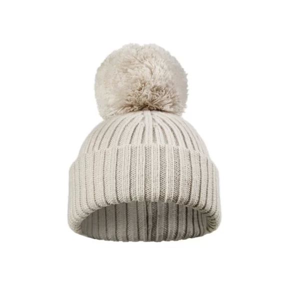 Bonnet en laine Creamy White (6-12 mois)