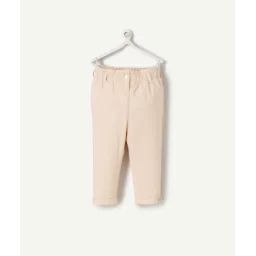 Pantalon relax bébé fille rose –  – Soldes