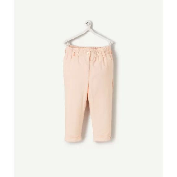 Pantalon relax bébé fille rose –  – Soldes