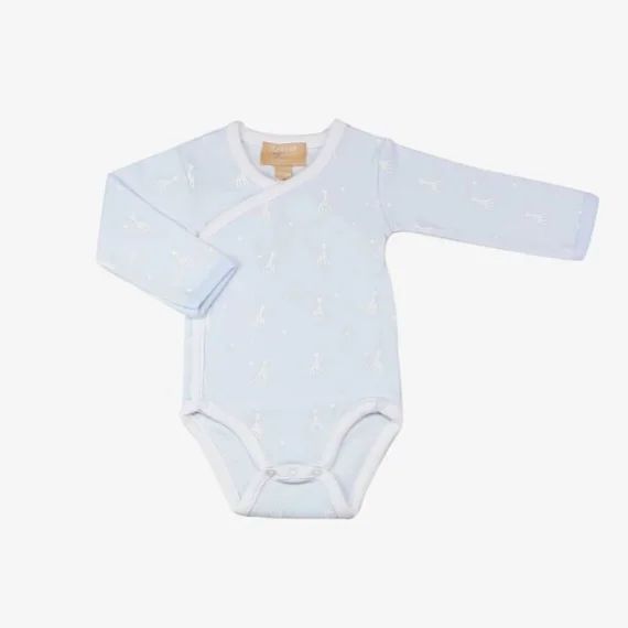Body Bleu croisé – 1M – Sophie la Girafe® – TROIS KILOS SEPT bleu