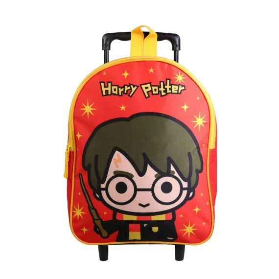 Sac À Dos Scolaire À Roulettes Maternelle Harry Potter Rouge
