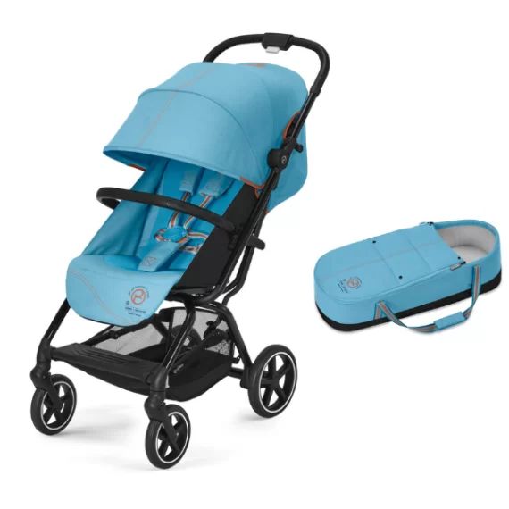 Poussette Cybex Eezy S PLUS 2 + Cocoon S – Beach Blue (2022)