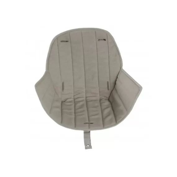 Assise tissu chaise haute Ovo Luxe beige