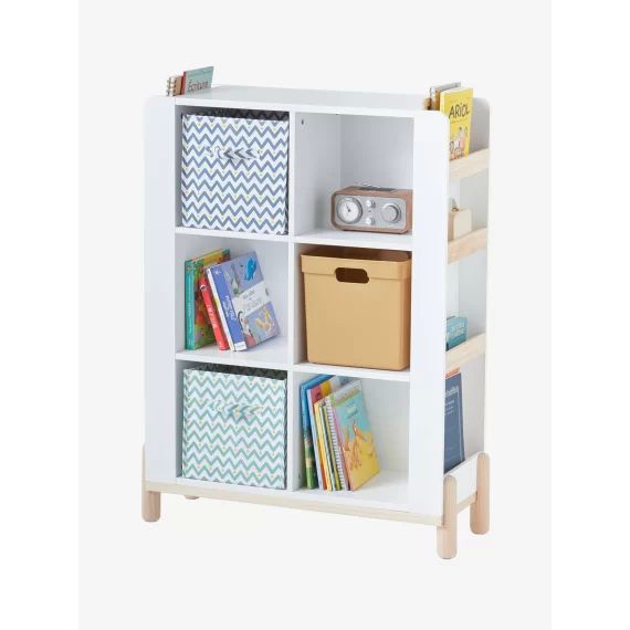Meuble 6 cases blanc