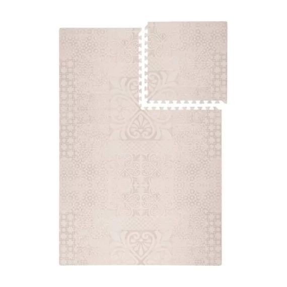 Tapis De Jeu Prettier Puzzle Toddlekind Beige – Taille 120x180cm – Mousse Eco-responsable Eva Beige