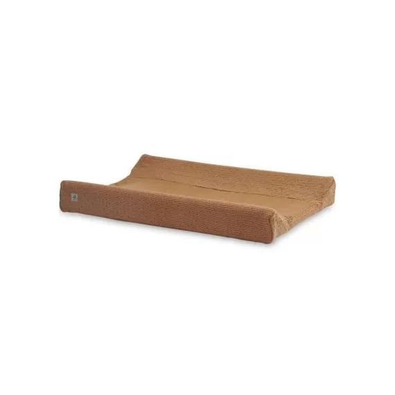 Housse de matelas à langer Bliss knit caramel (50 x 70 cm)