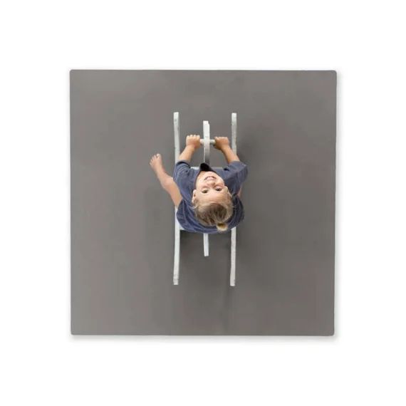 Tapis De Jeu Puzzle Premium Gris Ensemble Standard De 9 Pièces En Mousse Eva – Taille 131×131 Cm Gris