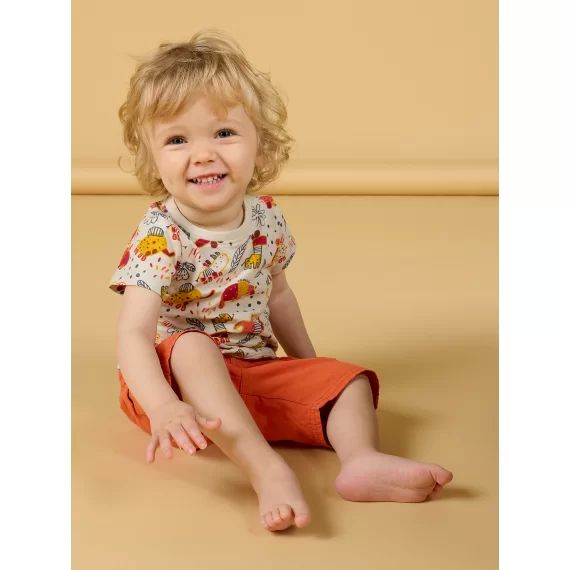 T-shirt Manches Courtes Bébé Garçon