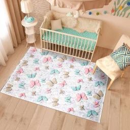 Tapis Enfant Pap Très Doux Ecru
