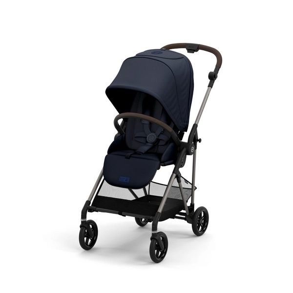 Poussette Cybex Melio 3 Châssis Bronze – Ocean Blue (2023)