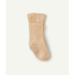 Les collants en tricot pêche –  – Soldes