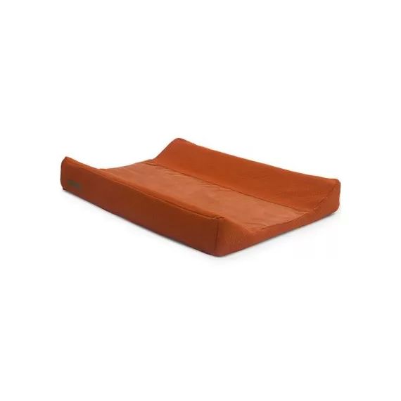 Housse de matelas à langer Brick velvet rouille (50 x 70 cm)
