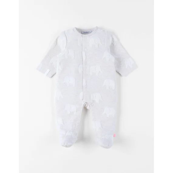Pyjama Bébé Jersey Fantaisie Beige