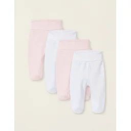 Pack 4 Pantalons À Pieds Multicolore
