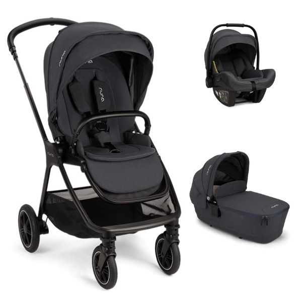 Poussette Nuna Triv Next + Nacelle + Coque Auto Pipa Next – Ocean (2022)