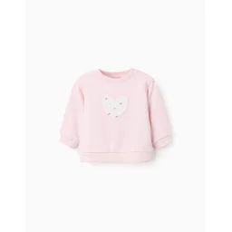 Sweat En Coton Rose Clair