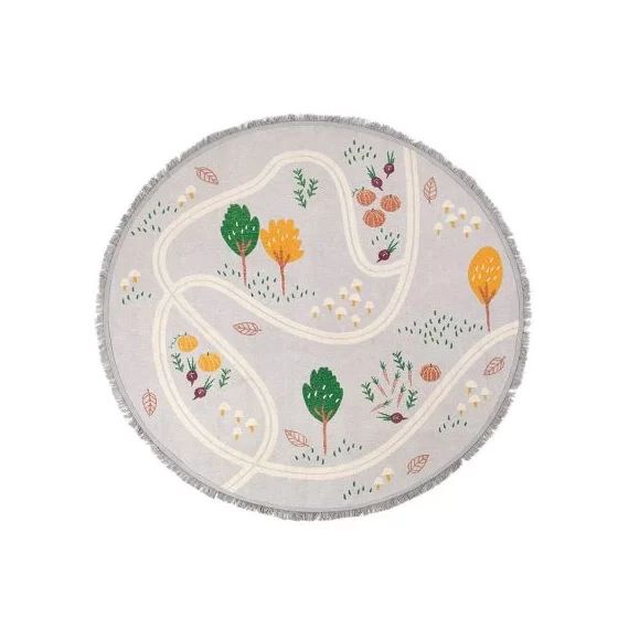 Tapis rond Little Garden (120 cm)