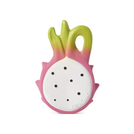 Jouet de dentition Fucsia le fruit du dragon