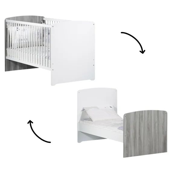 Lit bébé évolutif New Leaf Little Big Bed (70 x 140 cm)