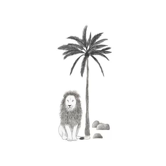 Stickers lion Serengeti (126 x 59 cm)