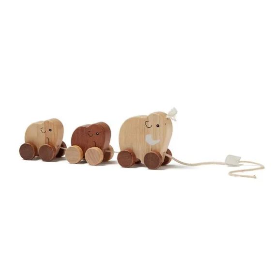 Jouet À Tirer Mammouth Neo En Bois – Kid&rsquo;s Concept Marron