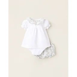 Body-chemisier + Bloomer Blanc