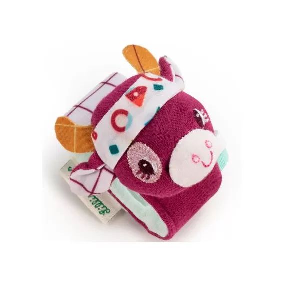 Hochet bracelet Rosalie la vache