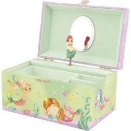 Coffret Musical Sirène Et Coquillage Vert