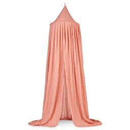 Ciel de lit rose des bois (245 cm)