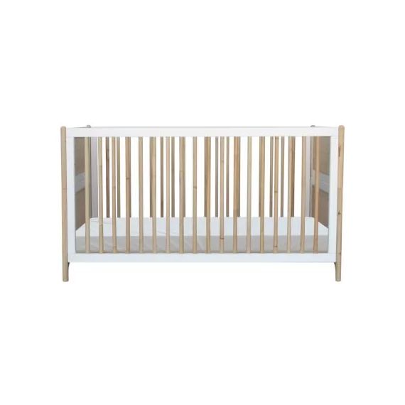 Lit bébé évolutif Océania Neige (70 x 140 cm)