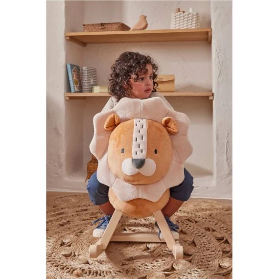 Bascule Pour Bébé – Lion Babou Marron