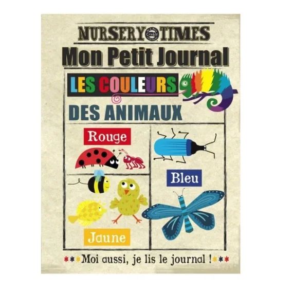 Livre D&rsquo;éveil – Mon Petit Journal À Froisser – Les Couleurs Multi-coloured