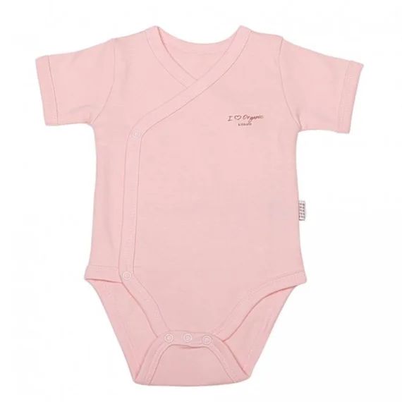 Body Manches Courtes En Coton Bio – Basic Rose