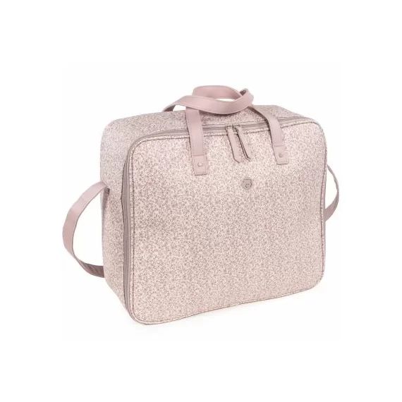 Valise de maternité Flower mellow rose