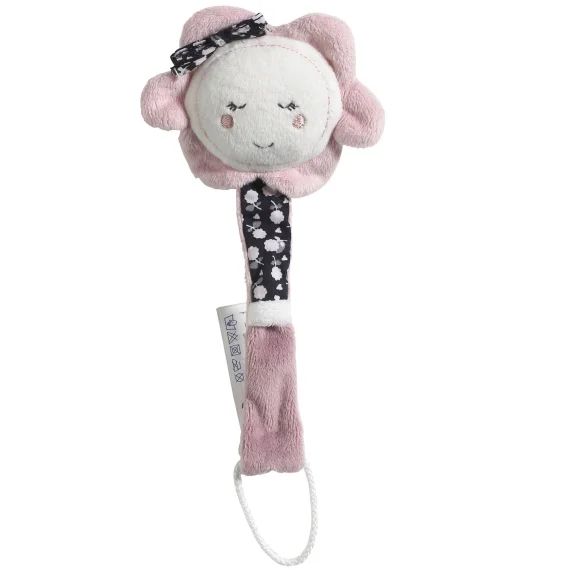 Attache sucette Miss Fleur de Lune
