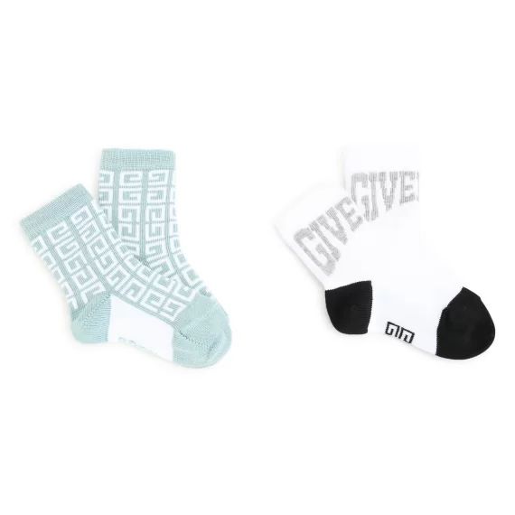 Lot de 2 paires de chaussettes Garçon Bleu