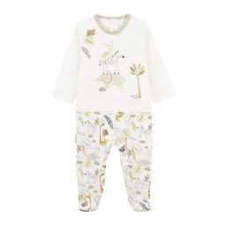 Pyjama bébé Zagora blanc
