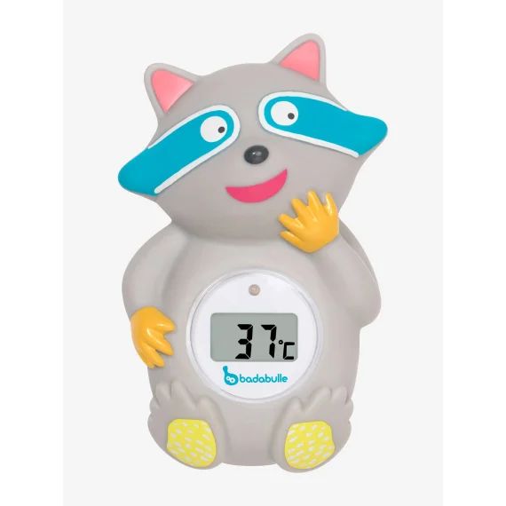 Thermomètre de bain et d’ambiance BADABULLE Raton gris