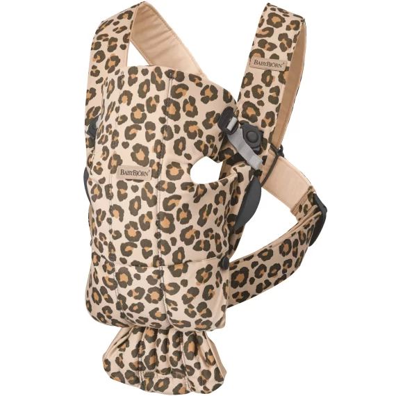 Porte-bébé Mini – Beige/Léopard / Coton