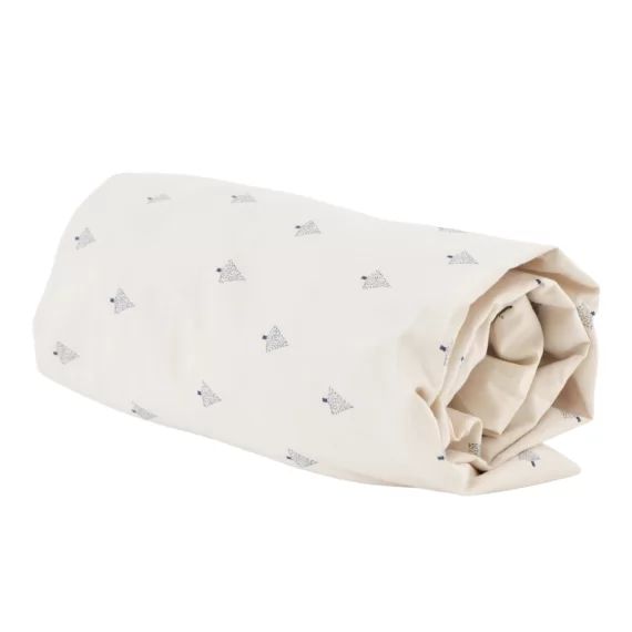 Drap-housse percale de coton Louison