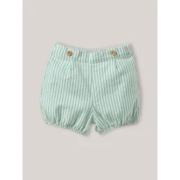 Short Rayé Raye Vert