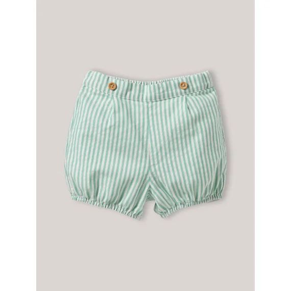 Short Rayé Raye Vert