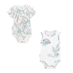 Lot De 2 Bodies Bébé Manches Courtes Belem Bleu