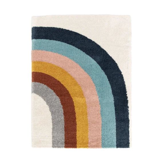 Tapis Enfant Épais Et Confortable Colors Bleu