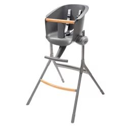 Chaise Haute Béaba Up&Down – Dark Grey