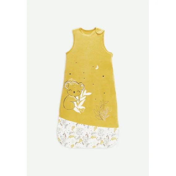 Gigoteuse D&rsquo;hiver En Velours Adele Jaune