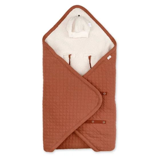 Nid D&rsquo;ange Biside Ouatiné Hiver – Pady Quilted – Teddy Brick