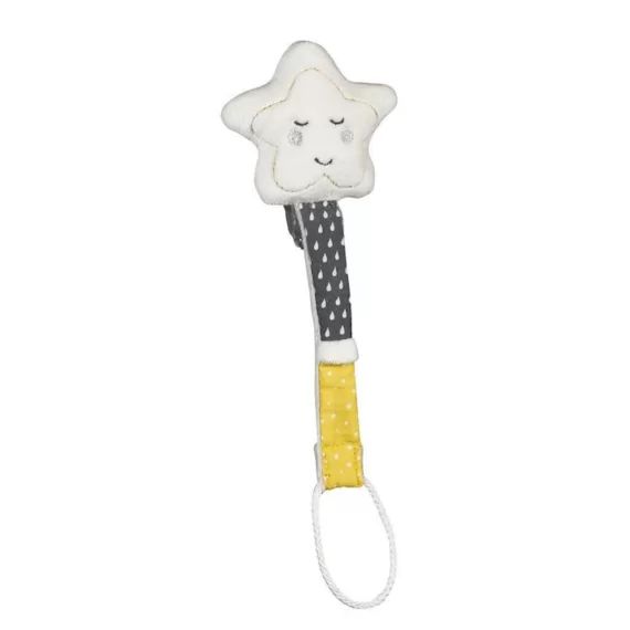 Attache sucette babyfan blanc