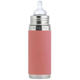 Biberon Isotherme En Inox 260 Ml – Vieux Rose Rose