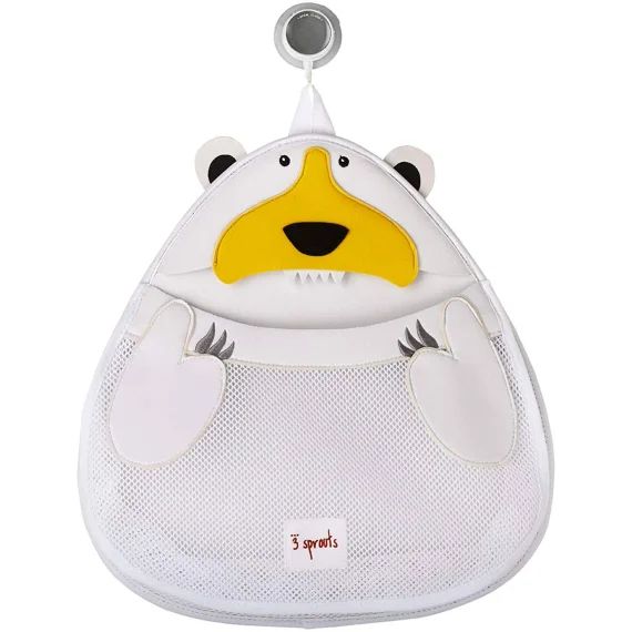 Filet De Rangement Pour Le Bain Ours Polaire Blanc